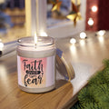 Scented Soy Candles with White Lid, 9oz